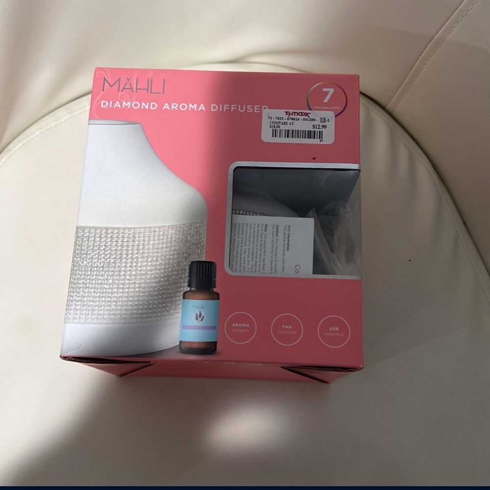 MAHLI Diamond Aroma Diffuser with Essential Oil